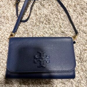 Tory Burch Deep Blue Crossbody Bag